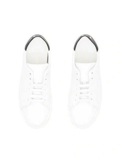 Shop Anya Hindmarch Eyes Sneakers In White-blackbianco