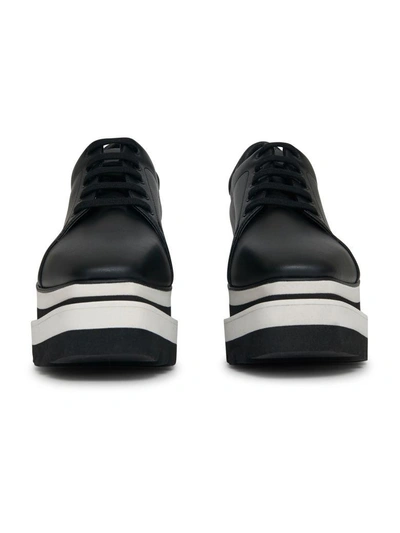 Shop Stella Mccartney Wedge Sneakers In Black
