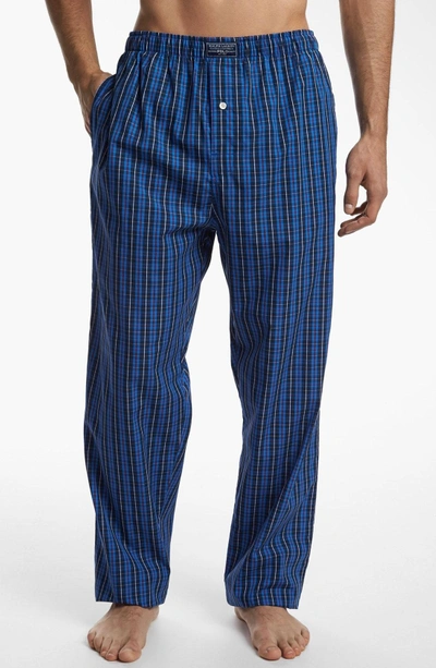 Shop Polo Ralph Lauren Woven Pajama Pants In Harwich Plaid