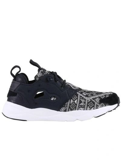 Shop Reebok Sneakers Shoes Women  In Black