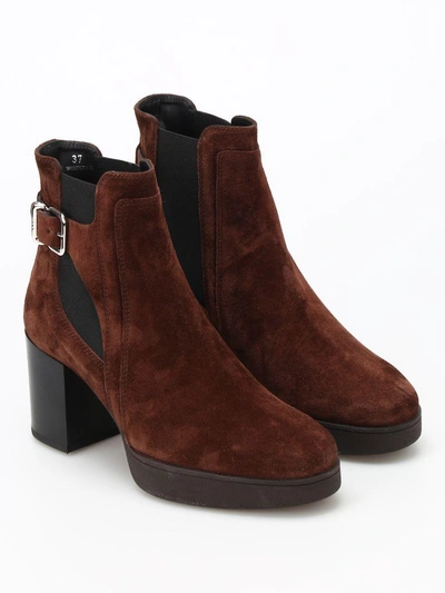 Shop Tod's Boots In Brown