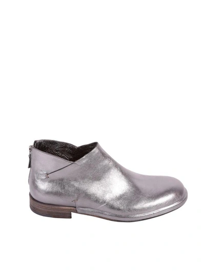 Shop Roberto Del Carlo Leather Ankle Boots In Antracite