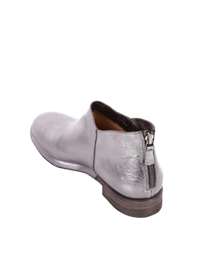 Shop Roberto Del Carlo Leather Ankle Boots In Antracite