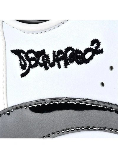 Shop Dsquared2 Dsquared Sneakers In Bianco