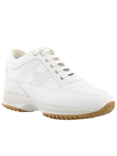 Shop Hogan Interactive Sneakers In White