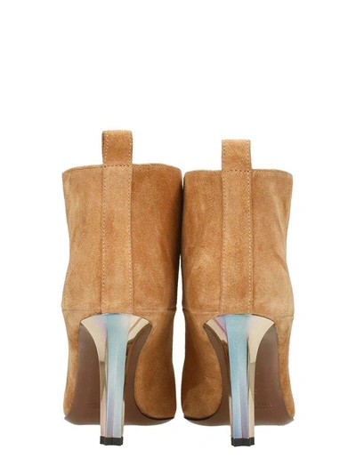Shop Golden Goose Elsa Suede Boots In Leather Color