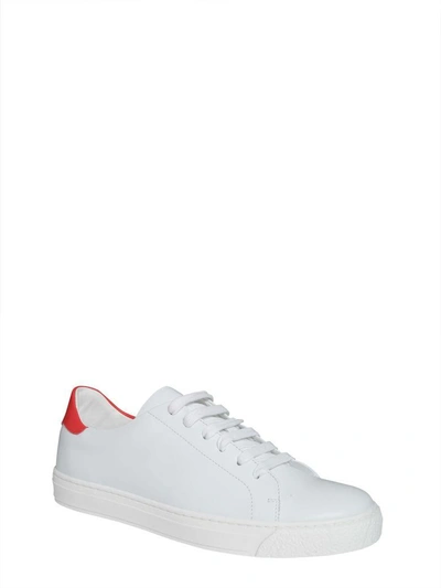 Shop Anya Hindmarch Sneaker Smile In Bianco