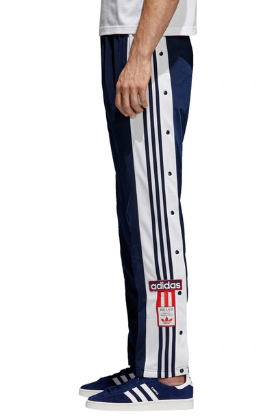 Shop Adidas Originals Adibreak Track Pants In Collegiate Navy