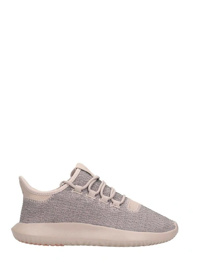 Shop Adidas Originals Grey Vapour Grey Tubular Shadow Sneakers