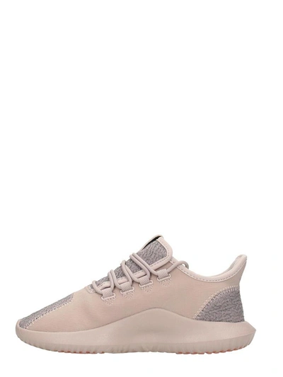 Shop Adidas Originals Grey Vapour Grey Tubular Shadow Sneakers