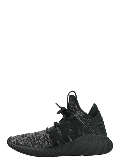 Shop Adidas Originals Tubular Dawn Sneakers In Black