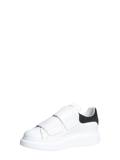Alexander Mcqueen Oversize Sneakers With Double-strap In Bianco | ModeSens