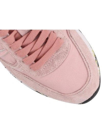 Shop Premiata Sky Sneakers In Pink