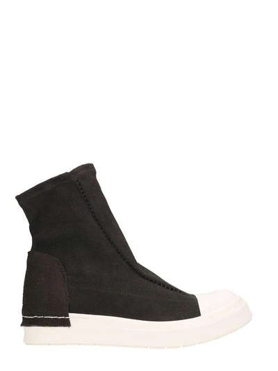 Shop Cinzia Araia Stretch Slip Black Sneakers