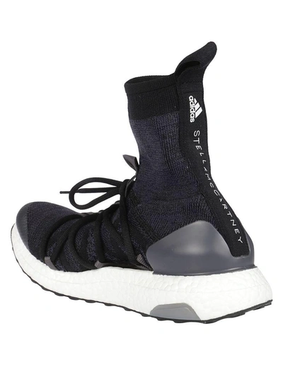 Shop Stella Mccartney Ultra Boost X Mid Sneakers In Black