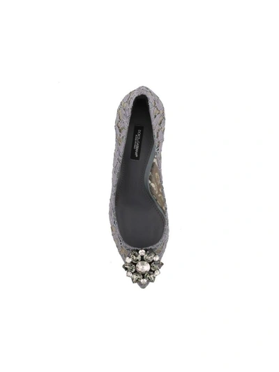 Shop Dolce & Gabbana Decollete In Dark Grey