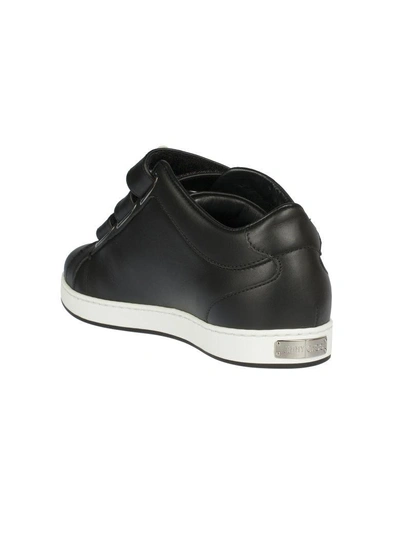 Shop Jimmy Choo Ny Sneakers In Black Mix