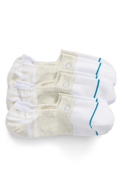 Shop Stance Gamut 3-pack No-show Liner Socks In White