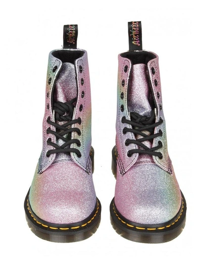 Shop Dr. Martens' Anfibio Glitter Multicolor