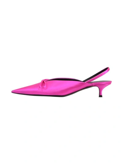 Shop Balenciaga 7cm Knife Sabot In Pink