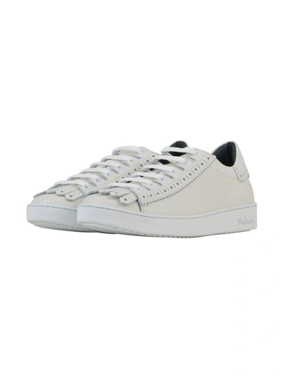 Shop Mulberry Low-top Sneaker In White