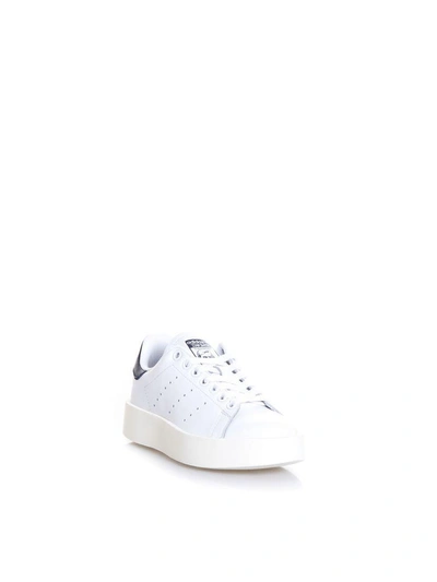 Shop Adidas Originals Stan Smith Leather Sneakers In White