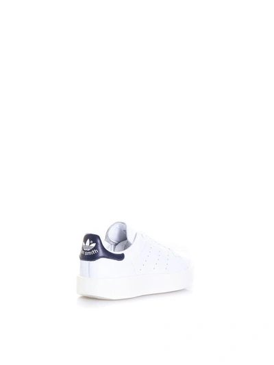 Shop Adidas Originals Stan Smith Leather Sneakers In White