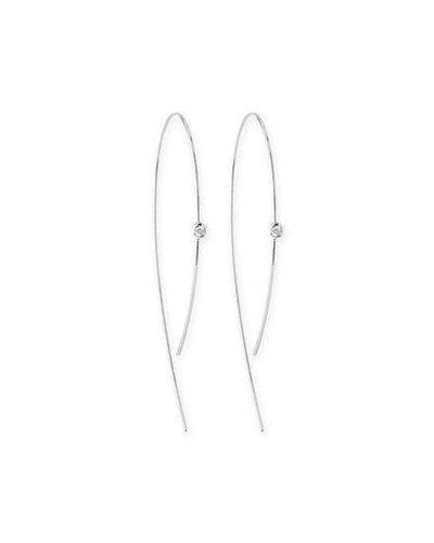 Shop Lana Hooked On Hoops With Diamonds In White Gold