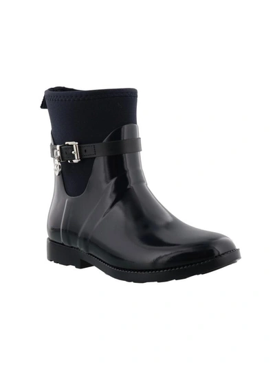 Shop Michael Kors Charm Rain Boot In Admiral