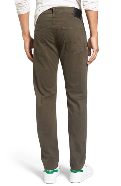 Shop Ag Dylan Slim Fit Pants In 1 Year Army Green