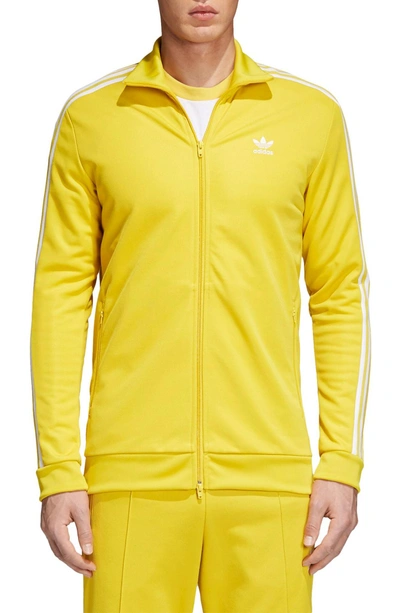Adidas Originals Adidas Original Franz Beckenbauer Track Jacket In Yellow |  ModeSens