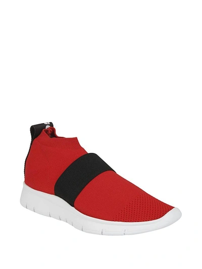 Shop Joshua Sanders Pull-on Sneakers In Red