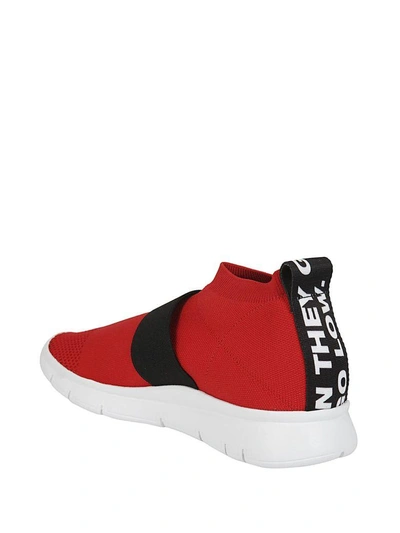 Shop Joshua Sanders Pull-on Sneakers In Red
