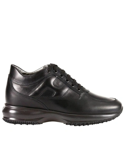 Shop Hogan Sneakers Shoes Women  In Black