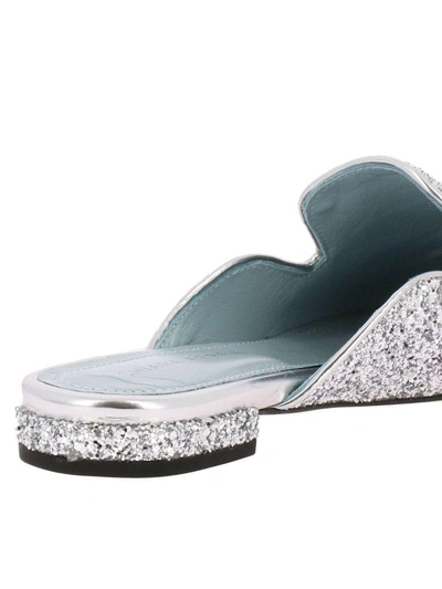 Shop Chiara Ferragni Ballet Flats Shoes Women  In Silver