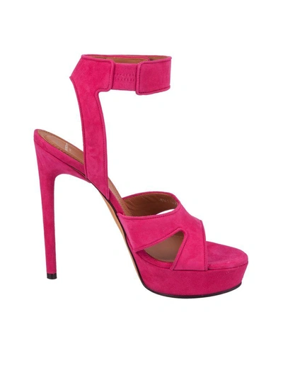 Shop Givenchy Sandals In Fucsia