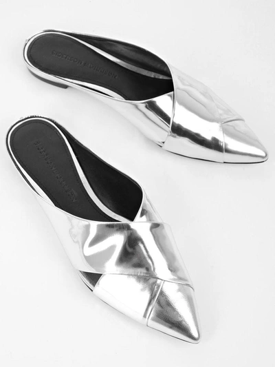 Shop Sigerson Morrison Sandals In Silver
