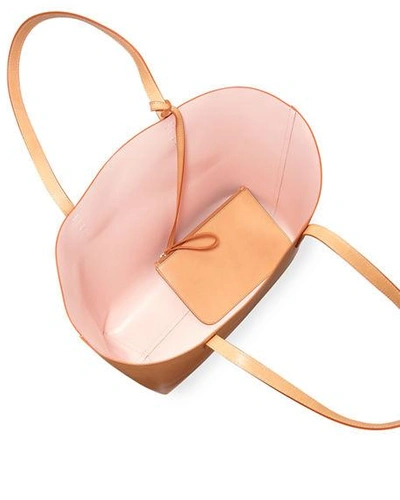 Mansur Gavriel Large Vegetable-tanned Leather Tote Bag In Rose