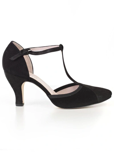 Shop Repetto Sandals In Carbone