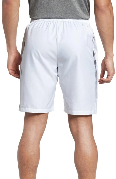 Shop Nike Tennis Shorts In White/ Black