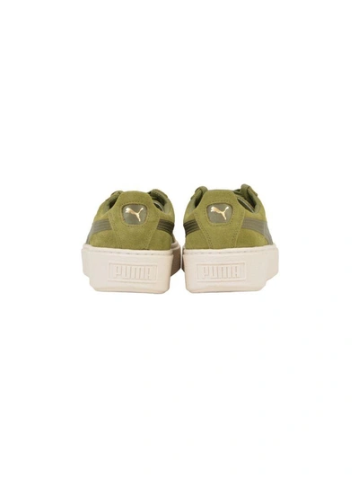 Shop Puma Green Creeper Sneaker In Army