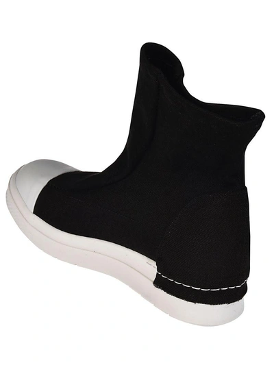 Shop Cinzia Araia Contrast Sneaker Boots In Nero