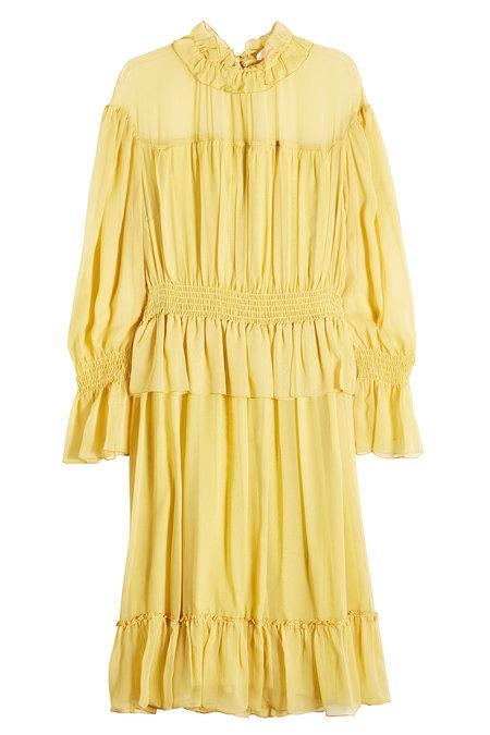 chloe yellow dress