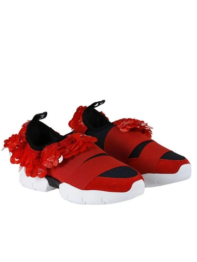 Shop Emilio Pucci Sneakers Shoes Women  In Red