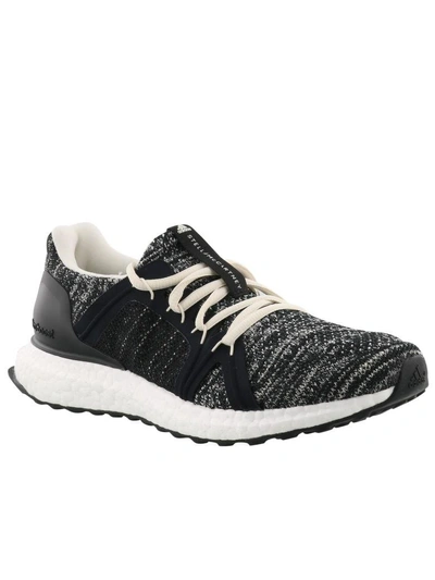 Shop Adidas By Stella Mccartney Ultraboost Parley Sneakers In Black-white