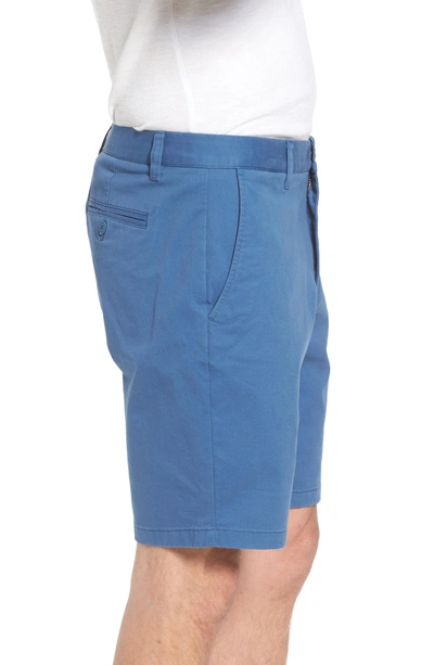 Shop Bonobos Stretch Cotton Shorts In Captains Blue