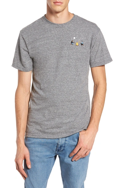 Shop Altru Burning Marshmallows T-shirt In Triblend Grey