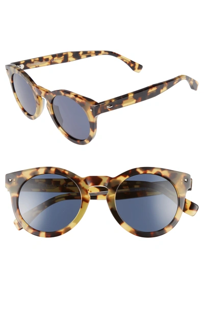 Shop Fendi 48mm Sunglasses - Yellow Havana