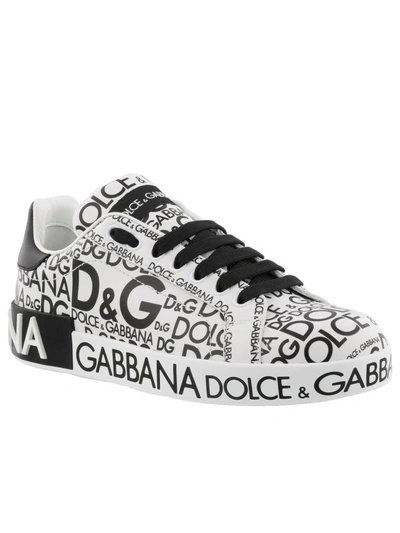 Shop Dolce & Gabbana Sneaker In Black White