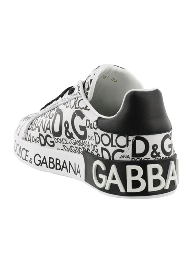 Shop Dolce & Gabbana Sneaker In Black White